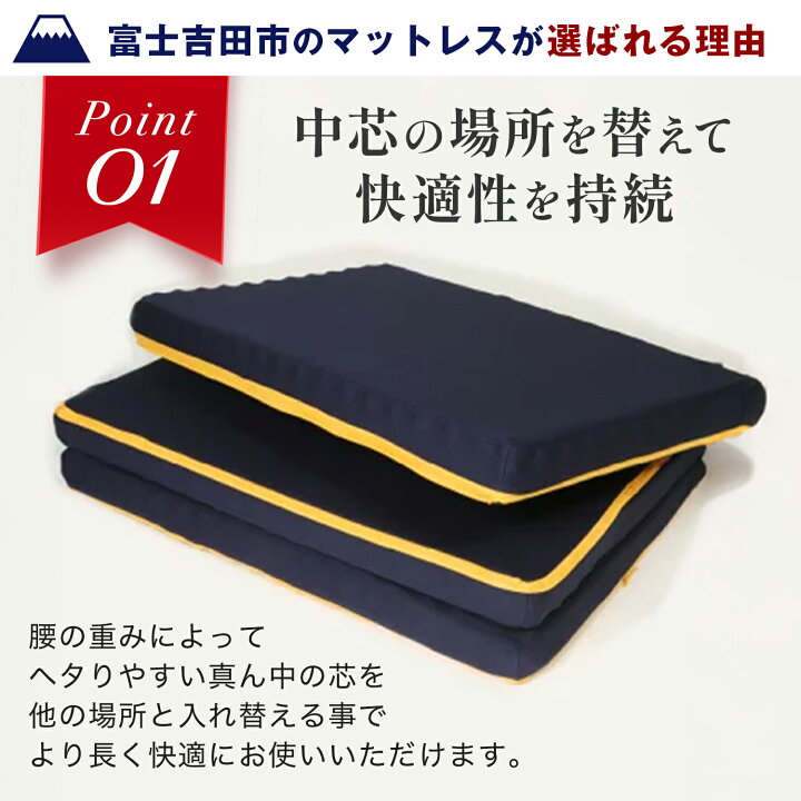 楽天市場】【ふるさと納税】 マットレス シングル 洗える 日本製 点で 