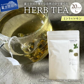 【ふるさと納税】 ハーブティー TEA セット 無農薬 ハーブ ミント レモン レモングラス レモンバーベナ スペアミント ペパーミント オレンジフラワー自然栽培 茶葉 ティーバッグ リラックス 富士吉田市 ノンカフェイン SDGs