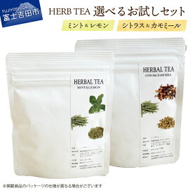 【ふるさと納税】 ハーブティー お試しセット ミント レモン シトラス カモミール 無農薬 自然栽培 茶葉 ティーバッグ スペアミント レモンミント レモンバーム レモングラス オレンジフラワー ユズ 陳皮 生姜 ローズマリー ソイロン 柑橘系 ノンカフェイン SDGs メール便