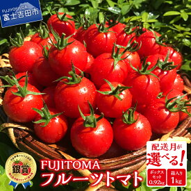【ふるさと納税】 『ぐるナイ』にて紹介 フルーツトマト 「FUJITOMA」 ふるさと納税 とまと トマト ミニトマト 野菜 ふるさと納税 人気 新鮮 甘い 完熟 食べやすい リコピン ビタミン ダイエット 美容 美肌 ギフト 美味アワード2023 ふるさと納税 山梨県 富士吉田市