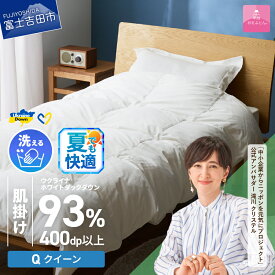 【ふるさと納税】 夏用 ウクライナ支援企画 羽毛布団 掛け布団 選べる サイズ シングル セミダブル ダブル クイーン 日本製 肌掛け 薄手 超長綿 手洗い可 掛けふとんカバー付 収納ケース付 オールシーズン ウクライナホワイトダウン 寝具 ダウンケット 【甲州羽毛ふとん】
