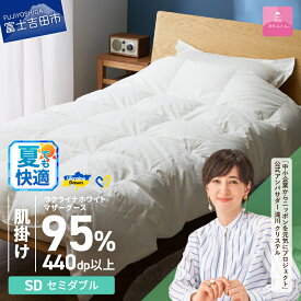 【ふるさと納税】 夏用 ウクライナ支援企画 羽毛布団 掛け布団 選べる サイズ シングル セミダブル ダブル クイーン キング 日本製 肌掛け 抗菌 薄手 春夏秋冬 掛けふとんカバー付 収納ケース付 ウクライナホワイトマザーグースダウン 寝具 ダウンケット 【甲州羽毛ふとん】