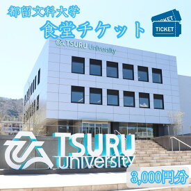 【ふるさと納税】 都留文科大学 食堂チケット【3,000円分】 食堂 大学 入学 ランチ ごはん ご飯 学食 学生 懐かしい 都留 山梨 やまなし 山梨県 おすすめ 都留文 都留文大 つるぶん ツルブン