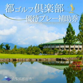 【ふるさと納税】都ゴルフ倶楽部　金額選べるゴルフ場優待プレー補助利用券 3,000円 9,000円 15,000円 30,000円｜山梨県 都留市 都留 ゴルフ ゴルフ場 予約 プレー 優待券 利用券 チケット 補助券 プレー券 おススメ 人気 平日 休日 飲食 レストラン 送料無料