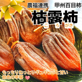 【ふるさと納税】【農福連携】おひさまたっぷり手作り枯露柿(ころ柿)(1箱12個入)12月から発送!【山梨市産干し柿】【1271104】