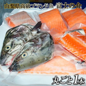 【ふるさと納税】 【山梨県高級ブランド魚】「富士の介」丸ごと1本セット [山本食肉 山梨県 韮崎市 20741209] 魚 鮭 さけ サーモン キングサーモン ニジマス 刺身