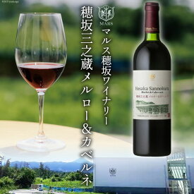 【ふるさと納税】ワイン 赤 穂坂三之蔵メルロー&カベルネ2017 750ml フルボディ 冷蔵 [本坊酒造 マルス穂坂ワイナリー 山梨県 韮崎市 20742237] 赤ワイン