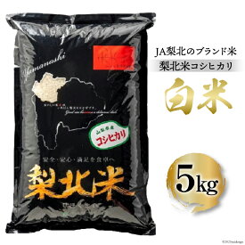 【ふるさと納税】 米 梨北米 コシヒカリ 5kg [梨北農業協同組合 山梨県 韮崎市 20743511] こしひかり お米 おこめ こめ コメ 精米 5キロ ご飯 ごはん 白米 国産 JA梨北