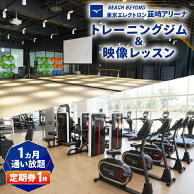【ふるさと納税】東京エレクトロン 韮崎アリーナ トレーニングジム＆映像レッスン1ヵ月定期券 1枚 [美津濃株式会社 山梨県 韮崎市 20745310] ジム 定期券 トレーニング 韮崎 スタジオ 利用券 スポーツジム チケット 体験