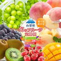 先行予約 ふるさと納税 南アルプスの果物セット2種 桃 シャインマスカット...
