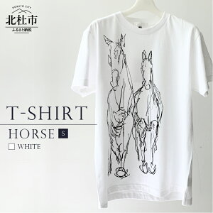 yӂ邳Ɣ[Łz TVc Rbg 100% S`XL IׂJ[ zCg X[NubN   jZbNX IWi vg fUC n fbT HORSE T-SHIRT 
