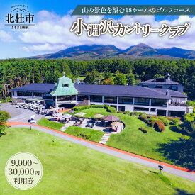 【ふるさと納税】 ゴルフ場 利用券 小淵沢カントリークラブ 選べる利用券 9,000円～30000円分 プライベートゴルフ 小淵沢 体験 山梨県 北杜市 送料無料