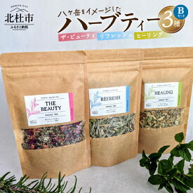 【ふるさと納税】 オリジナルハーブティーBセット 『ザ・ビューティ (美肌)』『リフレッシュ(気分転換)』 『ヒーリング (リラックス )』 送料無料 10000円 10000 1万円