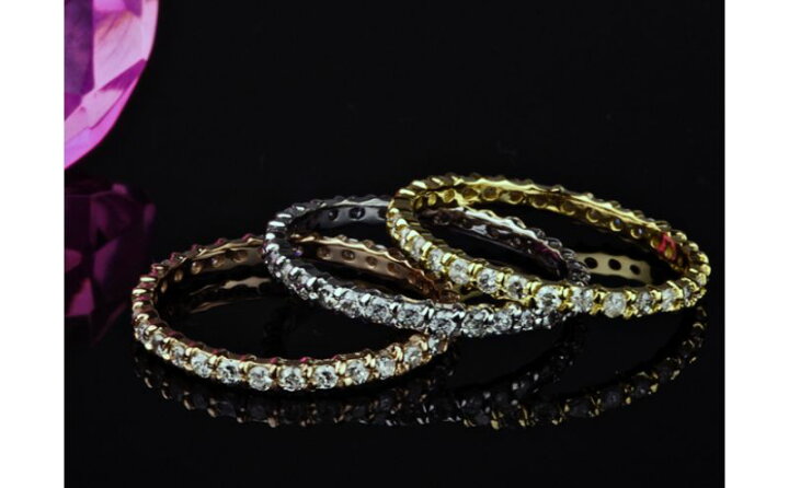 楽天市場】【ふるさと納税】ダイヤモンド フルエタニティ リング 0.5ct 