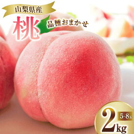 【ふるさと納税】【2026年発送★先行予約】笛吹市産　厳選！桃［2kg］（5〜8玉入）フルーツ大国！山梨県笛吹市より産地直送 おすすめ ランキング もも 桃 笛吹市 国産 人気 期間限定 果物 ピーチ 旬 山梨県 送料無料 209-001　OUTTA REACH JAPAN