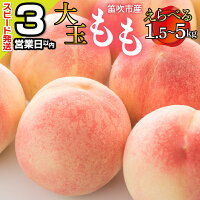 【ふるさと納税】★スピード発送 3営業日以内★＜25年発送＞ 笛吹市産　大...