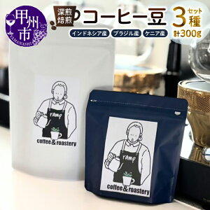 【ふるさと納税】 コーヒー コーヒー豆 選べる 種類 全6種 各100g 自家焙煎 深煎 浅煎 エチオピア エルサルバドル 中国 インドネシア ブラジル ケニア 珈琲 飲料 酸味 苦味 フルーティ 香り ramp