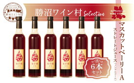 【ふるさと納税】 ぶどう ジュース ストレートジュース 6本 セット 飲料類 マスカットべーリーA 黒ぶどう 果汁 100% 濃厚 ストレート 果汁飲料 セレクト 美味しい 数量限定 葡萄 ブドウ お取り寄せ ギフト 贈答 プレゼント 勝沼ワイン村 山梨県 甲州市 （KWV） 【E2-621】