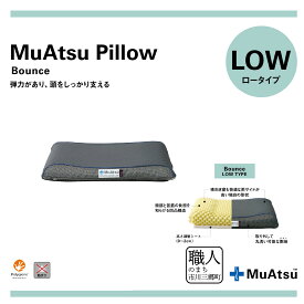 【ふるさと納税】昭和西川 ムアツまくらバウンズ（高弾性）Lowタイプ まくら マクラ 高さ調節 快眠サポート 軽量枕 洗える 新生活 健康 熟睡 引越し [5839-1859]