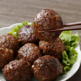 【ふるさと納税】あけぼの大豆入りやわらか肉団子 計16個（8個入り×2袋） 肉団子 豚肉 お肉 あけぼの大豆 大豆 惣菜 おかず ごはんのお供 ご飯のお供 お弁当 お酒のお供 おつまみ 冷蔵 山梨県 身延町 送料無料