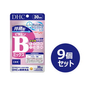 【ふるさと納税】DHC 持続型ビタミンBミックス 30日分 9個セット(270日分)【6月下旬より発送開始】【1499702】