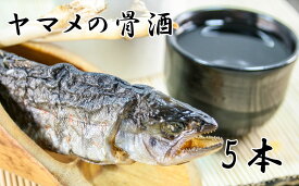 【ふるさと納税】ヤマメの骨酒（5本）　やまめ 山女魚 山女 川魚 お酒 熱燗