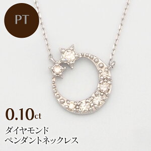 【ふるさと納税】 PT900/PT850 0.10ct ダイヤモンド ペンダントネックレス HH-019742 ふるさと納税 ネックレス ペンダント ジュエリー 昭和町 山梨県 送料無料 SWBT009