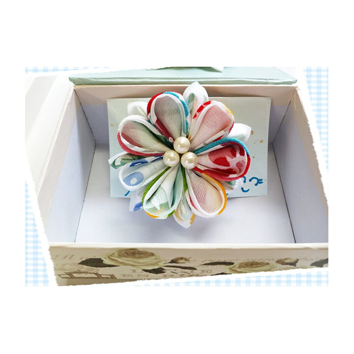 楽天市場 ふるさと納税 ハンドメイドつまみ細工 髪飾り ブローチ プレゼント 女性 オシャレ ファッション小物 ブローチ アクセサリー 長野県長野市