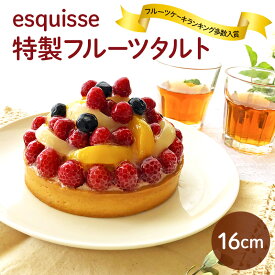 【ふるさと納税】スイーツ フルーツたっぷりの特製フルーツタルト【16cm】バースデーケーキ お菓子 フルーツケーキ ケーキ