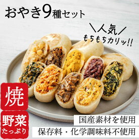 【ふるさと納税】【選べる種類】信州おやき9種セット　焼き又は蒸し（美包） | おやき 名物 惣菜 野沢菜 きのこ やさい ポテト あんこ なす 切干大根 かぼちゃ にらギフト 詰め合わせ 人気 おすすめ 送料無料 長野県 長野市 信州 信濃 ふるさと納税