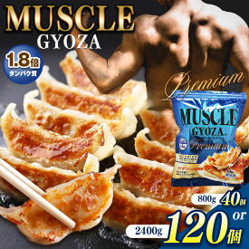 【ふるさと納税】【選べる】MUSCLE GYOZA PREMIUM　～マッスルギョーザ プレミアム～　単品or3パックセット｜ふるさと納税 餃子 ギョーザ タンパク質 低糖質 マッスルギョーザ マッスル餃子 ダイエット 健康志向 長野県 松本市