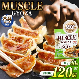 【ふるさと納税】【選べる】MUSCLE GYOZA SOY ～ マッスルギョーザ ソイ ～単品or3パックセット｜ふるさと納税 餃子 ギョーザ低糖質 マッスルギョーザ マッスル餃子 ダイエット 健康志向 長野県 松本市