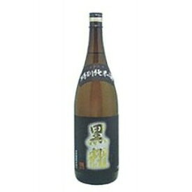 【ふるさと納税】清酒 特別純米酒 黒耀 1.8L 　1本　【お酒・日本酒・純米酒】