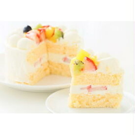 【ふるさと納税】フルーツデコレーションケーキ 4号　【 お菓子 洋菓子 スイーツ 誕生日ケーキ バースデーケーキ お祝い 誕生日 】