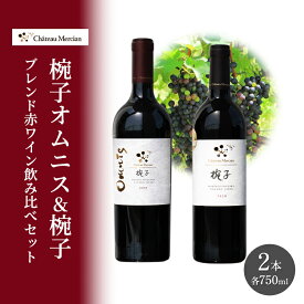 【ふるさと納税】赤ワイン 飲み比べセット 750ml 2本セット 椀子オムニス 椀子 ギフト シャトーメルシャン椀子ワイナリー シャトーメルシャン ワイン お酒 酒 アルコール 家飲み 宅飲み お祝い 記念日 飲み比べ セット 贈り物 プレゼント 信州 長野 長野県 上田市
