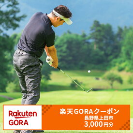 【ふるさと納税】長野県上田市の対象ゴルフ場で使える　楽天GORAクーポン　寄付額10,000円(3,000円クーポン）　ゴルフ 利用券 ゴルフ施設券