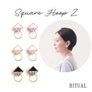 �y�ӂ邳�Ɣ[�Łz���� �s�A�X or �C�������O Square Hoop Z�y�I�ׂ�J���[�z| ���� �`�� �󒍐��Y �s�A�X �C�������O �M�t�g ���蕨 ���쌧 �ѓc�s