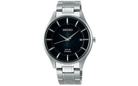 【ふるさと納税】SEIKOセイコーセレクションSBPX103（ソーラー腕時計）／メンズ 腕時計 ブラック プレゼント【61-22】