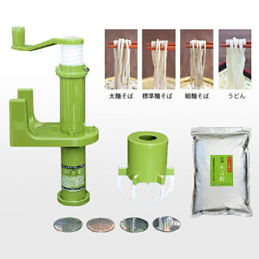 【ふるさと納税】そば打ち機「そば楽プラス」と信州そば粉1kgのセット　【麺類／そば・蕎麦・ソバ・信州】｜ROOM - 欲しい! に出会える。