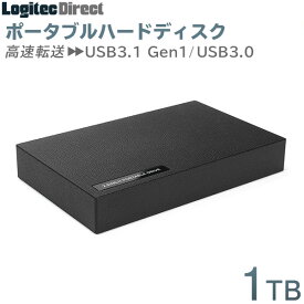【ふるさと納税】【044-01】 ロジテック ハードディスク(HDD) 1TB ポータブルモデル【LHD-PBR10U3BK】