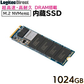 【ふるさと納税】【076-01】ロジテック DRAM搭載 内蔵SSD M.2 NVMe対応 1024GB【LMD-MPDB1024】