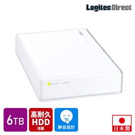 【ふるさと納税】【149-02】 ロジテック WD Red plus搭載外付けHDD 6TB LHD-EN60U3WRWH