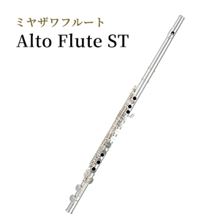 楽天市場】【ふるさと納税】ミヤザワフルート「Alto Flute ST 