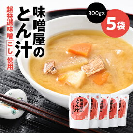 【ふるさと納税】みそやのとん汁　5袋【1626682】