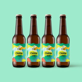【ふるさと納税】八ヶ岳山麓のクラフトビール4本セット【Chitto IPA 4本】【配送不可地域：離島】【1681205】