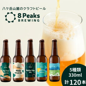 【ふるさと納税】【パーティー・イベントに!】八ケ岳山麓のクラフトビール　おまかせ120本【複数個口で配送】【配送不可地域：離島】【4073919】