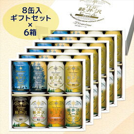 【ふるさと納税】THE軽井沢ビール 8種 8本 飲み比べ ギフト 6セット | 軽井沢ブルワリー お中元 お歳暮 母の日 父の日 家飲み おすすめ お取り寄せ 内祝い ギフト 送料無料 晩酌 長野県 佐久市