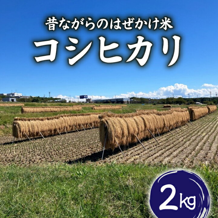 楽天市場】【ふるさと納税】昔ながらのはぜかけ米コシヒカリ （令和8 