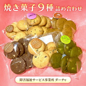 【ふるさと納税】焼き菓子9種詰め合わせ（クッキー・ラスク）【ちいさがた福祉会　さんらいずホール「ダーチャ」】