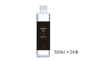 【ふるさと納税】　ナチュラル・ミネラルウォーター b-monster　500ml×24本　信州 安曇野 天然 天然水 ミネラル 水 美味しい 自然 大自然 美容 健康 炭酸水素 炭酸水素イオン